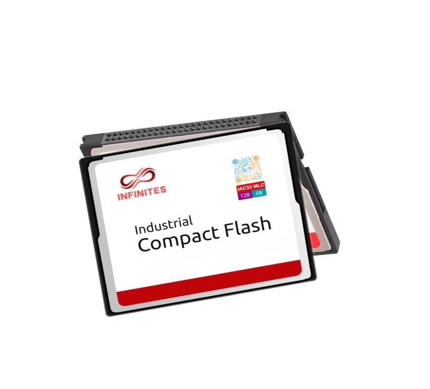 Compactflash Memory Card (CF) PATA Interface Card Complies with Compact Flash Specification 4GB MLC Industrial Grade CF Card -40&deg; C ~ +85&deg; C