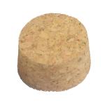 Tapered Shape Oui Jars Natural Cork Lids Sealing Heat Insulation