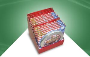 Quality Red Cardboard Countertop Displays Cardboard Display Box For Food wholesale