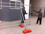 Crown Temporary Fencing Secure Temporary Fencing For Building Sites OD 32 Pipes