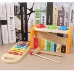 8 Notes Piano Kids Wooden Xylophone Instruments Educational Toys