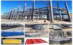 White Panel Cost Effective Steel Workshop Construction