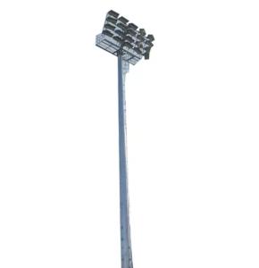 Quality Transmission Line Steel Tubular Pole Electrical With Anchor Bolt Q420 220KV wholesale