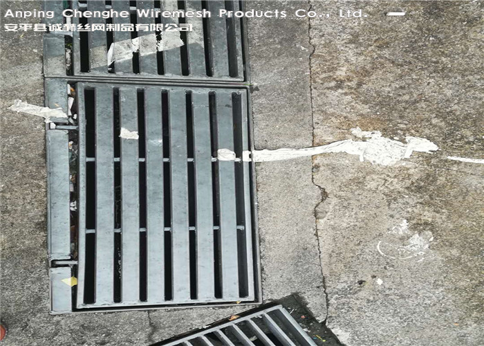 Non Skid Composite Galvanized Metal Grating Plate For Sidewalks Ramps