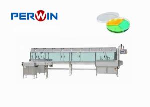 Quality MEDIAFILL Plate Pourer Petri Dish Filler Contact Dish Filling Line wholesale