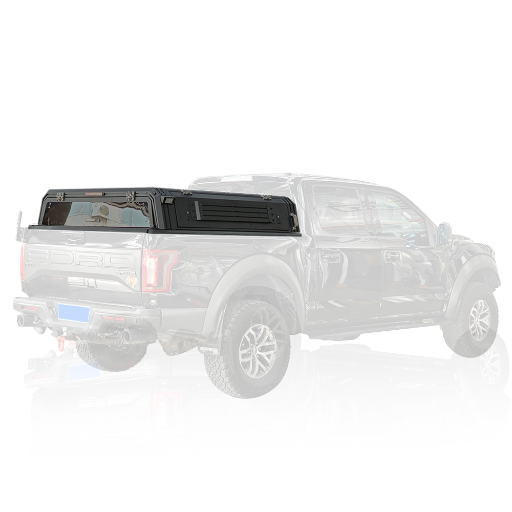 No-Drilling Installation Camper Truck Topper Canopy for Ford F150 Hard Type Aluminum