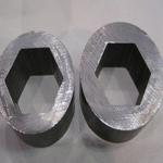 Factory Provied plain weave hex pipe rod pole carbon fiber hexagonal tube