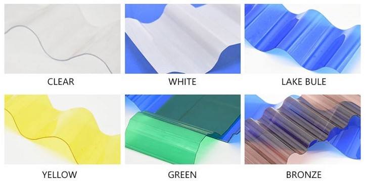 Clear Plastic Polycarbonate Transparent Roofing Sheet Panels For Shed Greenhouse