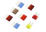 Narrow Foot Insert Insurance Ultra-small Automotive Blade Fuses 32V 10A Red For