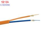 FTTH Indoor Fiber Optic Cable Separated Easily Long Delivery Length 1-4 Core