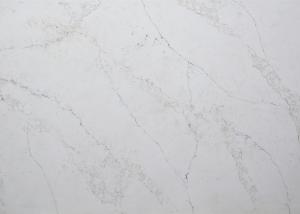 Quality High Tenacity White Quartz Bathroom Countertops 6mm 8mm 10mm Thickness wholesale