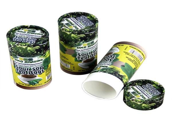Ivory Board Paper Tube Packaging For Gift / Food Packaging , Paper cardboard