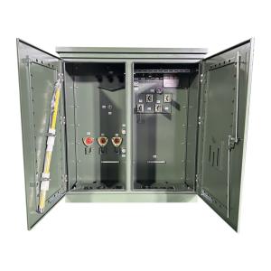 Quality 500 Kva 3 Phase Pad Mounted Power Distribution Transformer Dual Voltage 12470V &amp; 4160V UL Certified wholesale