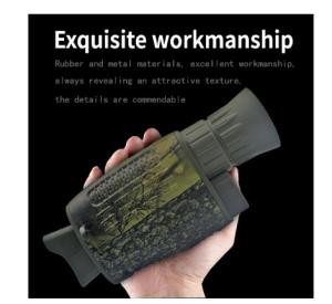 Quality Handheld Infrared Night Vision Monoculars 5X 200M Full Dark Viewing wholesale