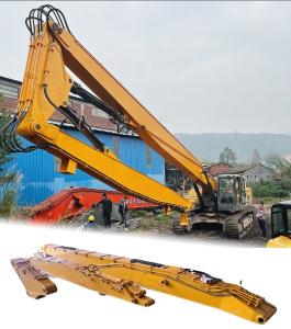 Quality 3 Section Long Reach Excavator Demolition Arm High Reach Boom For Cat Komatsu wholesale