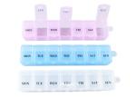 7 Grid Weekly Take Medicine Pill Box Organizer For Home And Travel Use
