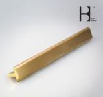 Anti Corrosion 3.6m Length Brass T Shaped Channel For Furniture