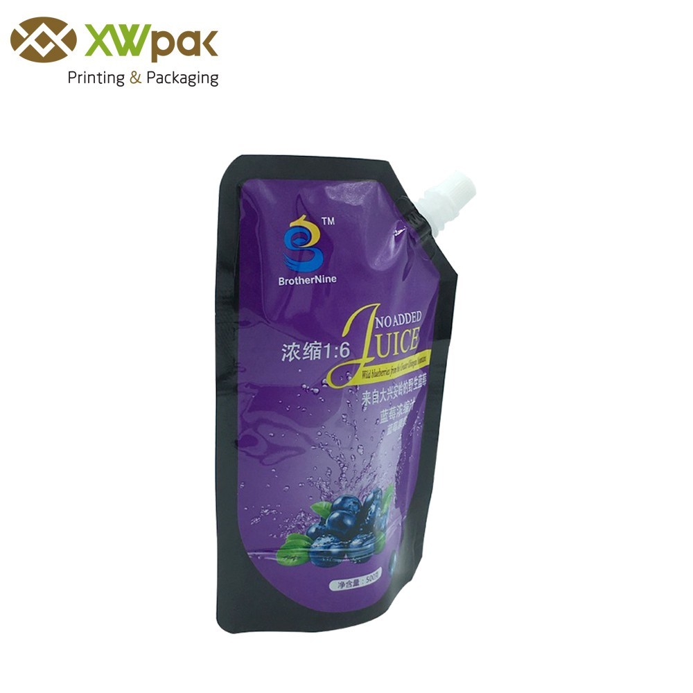 Plastic Laundry Detergent Reusable Spout Pouch Customized Size And Color