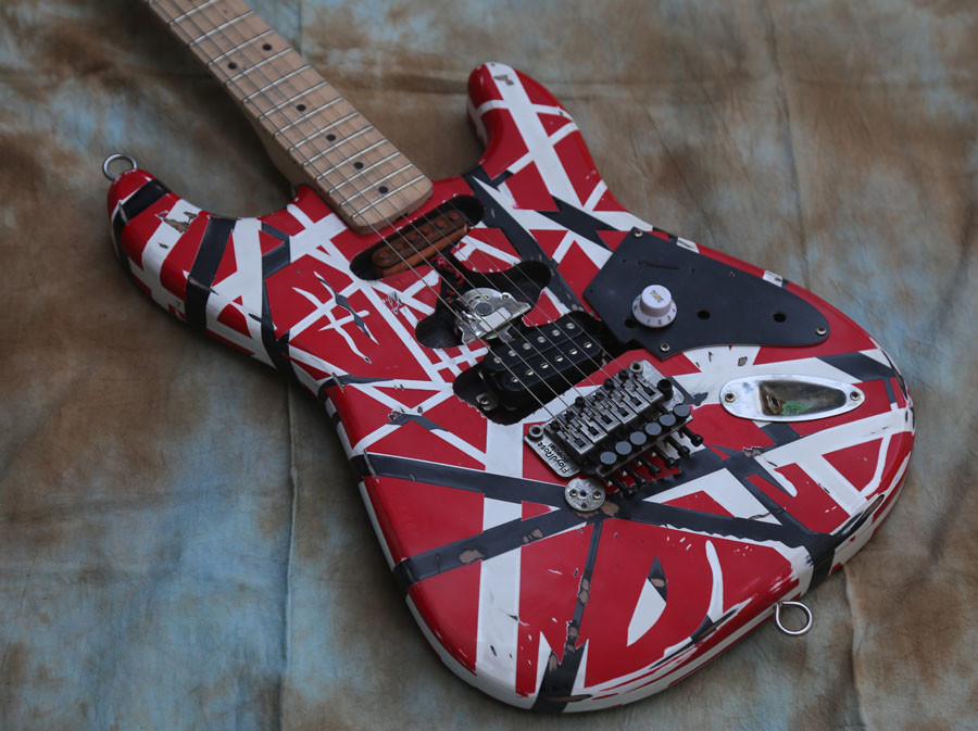 Top quality factory custom Aged ST Guitar Vintage/Relic, EddieVanHalen's Quality Guitar, EddieVanHalen's Quality Guitar