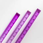 School Creative Stationery Gradient Color Acrylic Transparent Cubic Ruler
