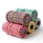 DIY 2 Strand Twisted Cord 550 Pounds 2mm Cotton Macrame Cord
