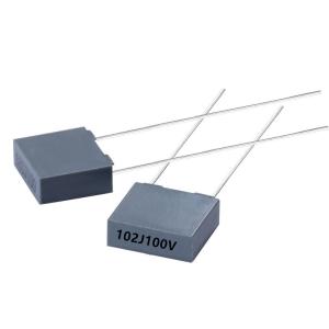 Quality 0.0022 UF DC Film Capacitor MKT Polyester 100 Vdc Pitch 5mm wholesale