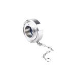 Stainless Steel 304 316 SMS Union Blind Set Weld Male Weld Liner Slotted Nut and