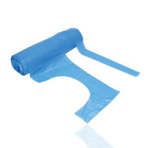 Quality Breathable Plastic Aprons On A Roll , Disposable Plastic Gowns Sleeveless wholesale