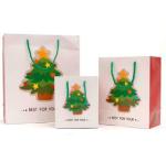 2014 new design christmas gift paper bag