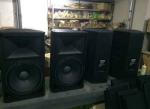 15" Plywood Cabinet Live Performance Speakers , Live Audio Equipment 136dB