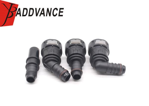 15.82 ID12 Automotive Straight And Elbow Black Male and Female Fuel Line