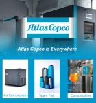 Atlas Screw Air Compressor Spare Parts Oil Water Cooler