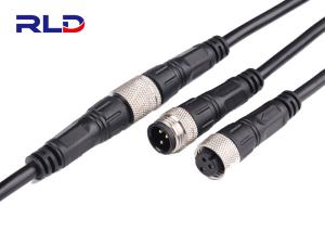 Quality Multi Pin Connectors Waterproof 4 Pin Male Female Waterproof Cable Connector wholesale