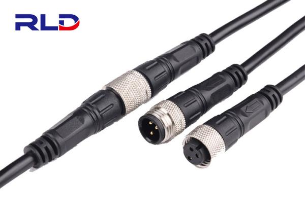 Multi Pin Connectors Waterproof 4 Pin Male Female Waterproof Cable Connector