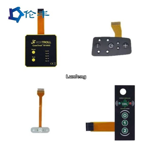 3M468 Adhesive FPC Membrane Switch Home Device LEDs Membrane Push Button Switch
