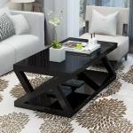 Rectangle Metal Tempered Glass Table Home Office Coffee Table ISO 9001