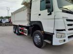 6-8L Engine Capacity White HOWO 6*4 Tipper Truck Construction for Building