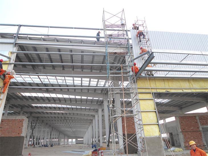 Customized Light Pre Engineered Steel Building Cold Room Steel Storage Warehouse