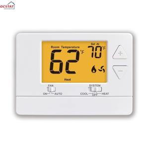 Quality Riseem 24V 60Hz Non Programmable Air Conditioner Best Home Thermostat For HVAC System wholesale