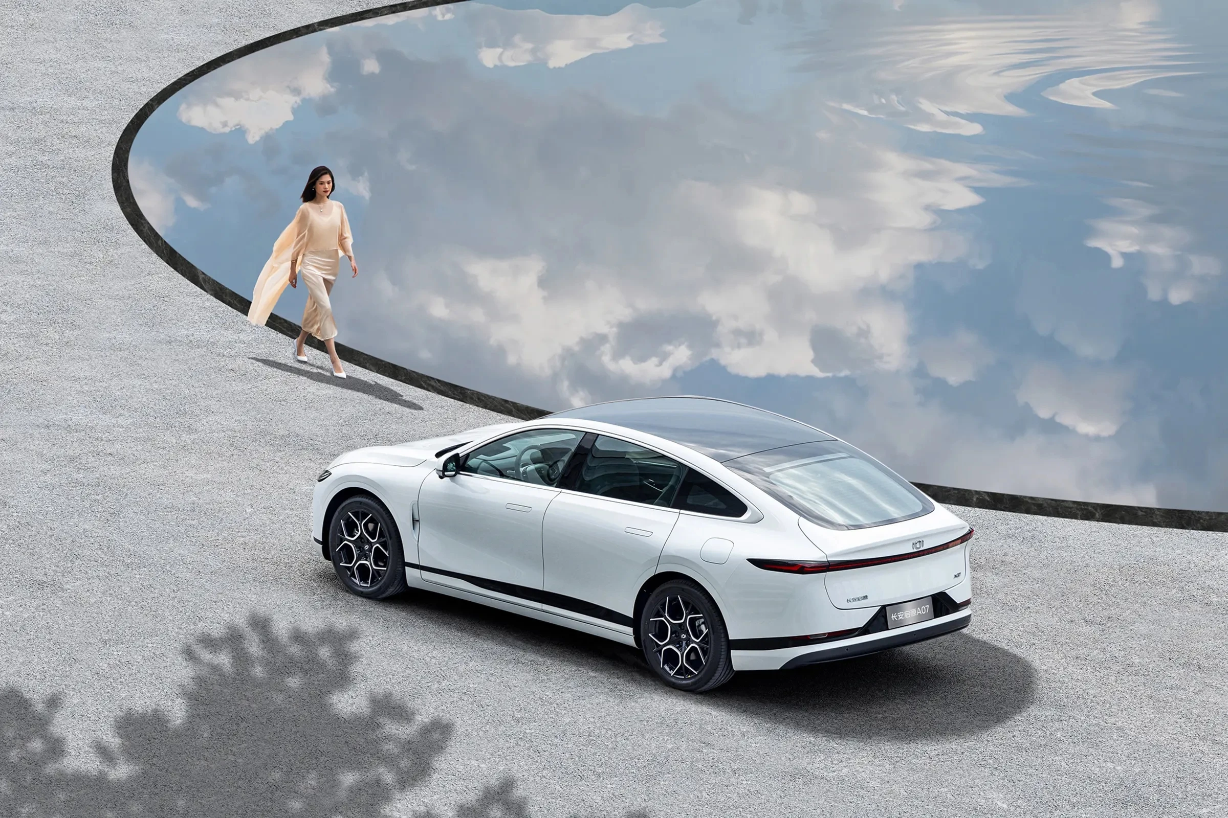 2023 Changan Qiyuan Origin A07 Electric Car 200km Air Pro Max Extended Range ER EV Hybrid HATCHBACK Energy Vehicles