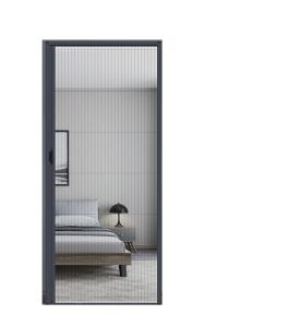 Quality 18X18 Plisse Insect Screen , Black Fiberglass Window Mesh Modern wholesale