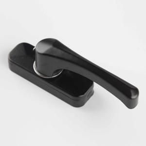 Quality 74.5mm Length Black UPVC Sliding Window Crescent Lock for Long-Lasting Windows wholesale