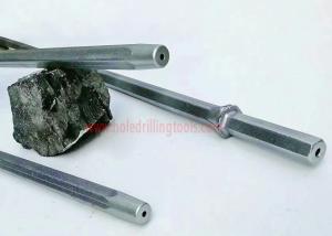 Quality Tungsten Carbide Rock Drilling Tools , Tapered Integral Mining Drill Rods wholesale