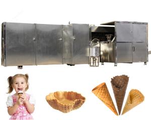 Quality 4000pcs/H Stainless Steel Ice Cream Cone Production Line wholesale