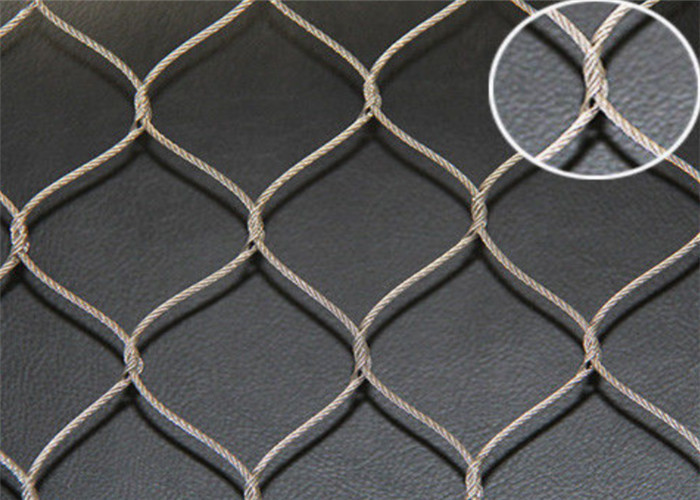 1.6mm X Tend Black Oxide Stainless Steel Aviary Mesh