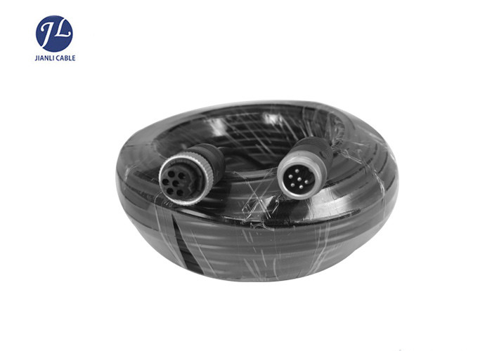 6 Pin IP68 Aviation Connector Extension Cable With Waterproof PU Jacket