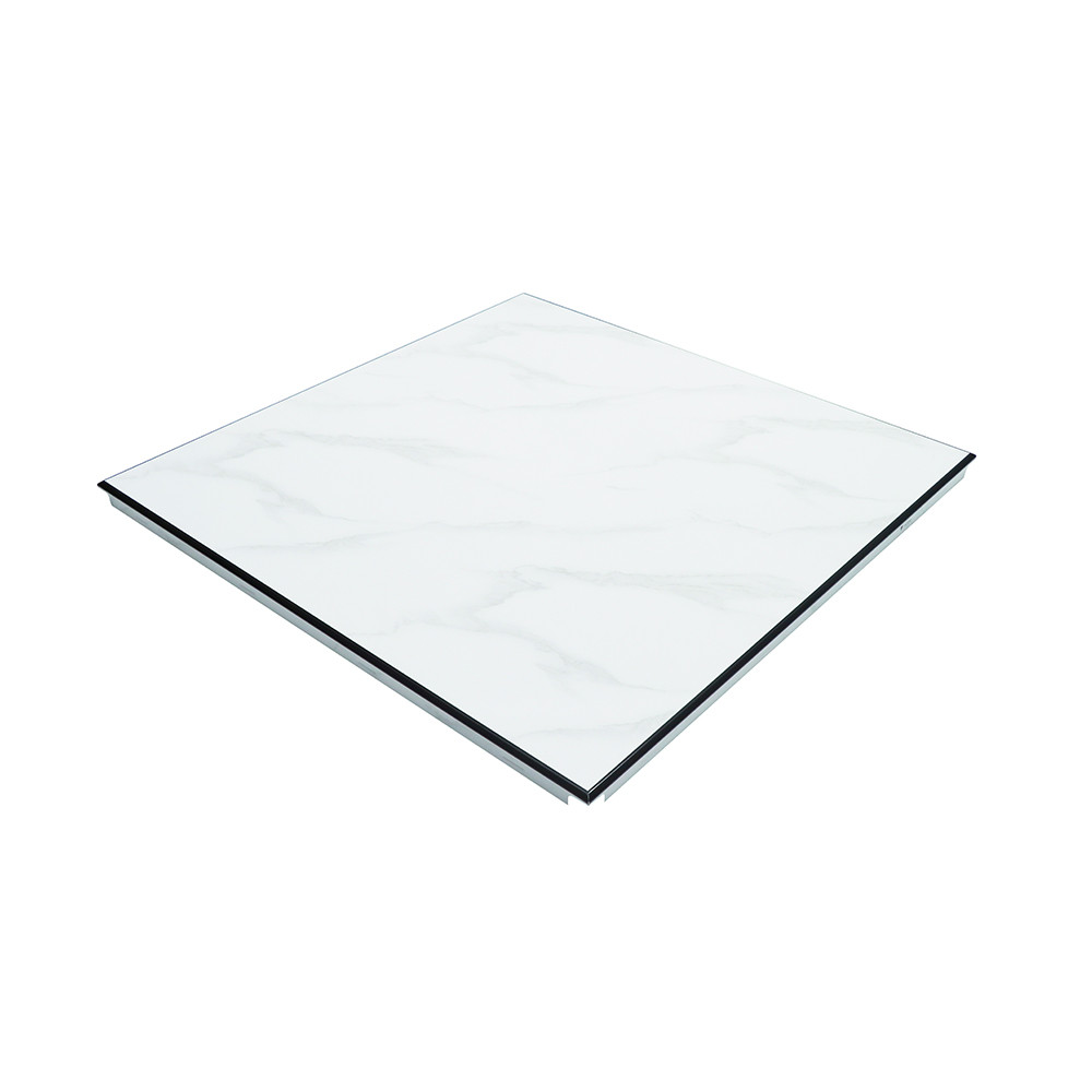 Custom Suspended Acoustic Ceiling Tiles 600x600 Plafond Decor Metal Drop Ceiling Tiles