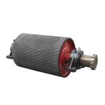 Customizable strength steel conveyor head pulley delivers superior wear