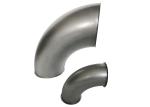 90 Degree Dust Extraction Pipe Fittings Galvanized Steel Welding Elbow