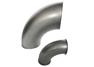Quality 90 Degree Dust Extraction Pipe Fittings Galvanized Steel Welding Elbow wholesale